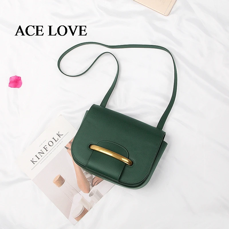 

Women Shoulder Messenger Handbag Genuine Leather Ladies Bag High Quality Retro Saddle Bags Casual Tote Women Handbags