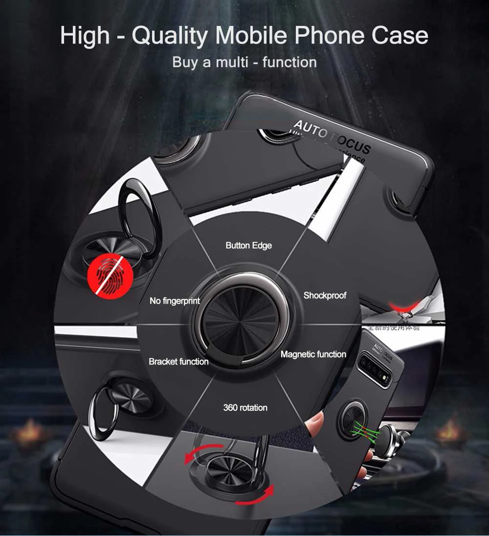 Magnetic Bracket Case Samsung Galaxy S10+ S10 S10 (12)