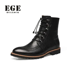 Britischen Stil Zip Fashion Herbst Männer Stiefel, Plus größe Handarbeit Aus Echtem Leder Stiefeletten, Hohe Qualität spitz männliche Schuhe
