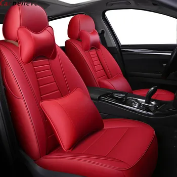 

Car Believe car seat cover For mitsubishi lancer 9 10 outlander xl pajero sport 4 asx accessories covers for car seats