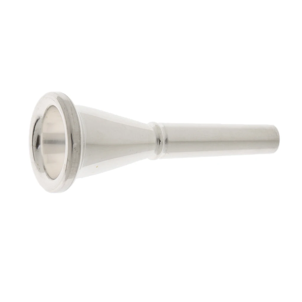 Professional Metal Trombone French Horn Mouthpiece for Brass Instrument Replacement Parts
