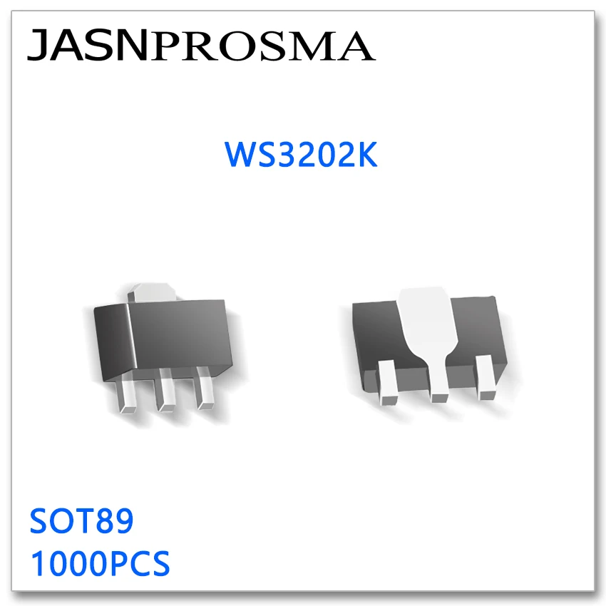 

JASNPROSMA WS3202K SOT89 1000PCS SMD, высокое качество Новые товары