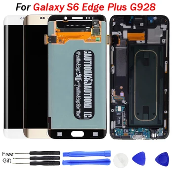 

S6 Edge Plus LCD display for samsung galaxy s6 edge plus display replacement G928F LCD Display Touch Screen Digitizer Assembly