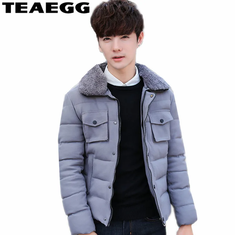 TEAEGG Толстая зимняя куртка для мужчин парки Mujer Invierno 2017 мужские куртки Chaquetas Hombre
