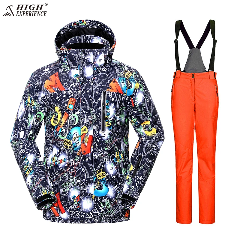 Envío libre del juego de esquí hombres esquí y Snowboard Sets Super caliente impermeable Snowboard invierno nieve alta experiencia
