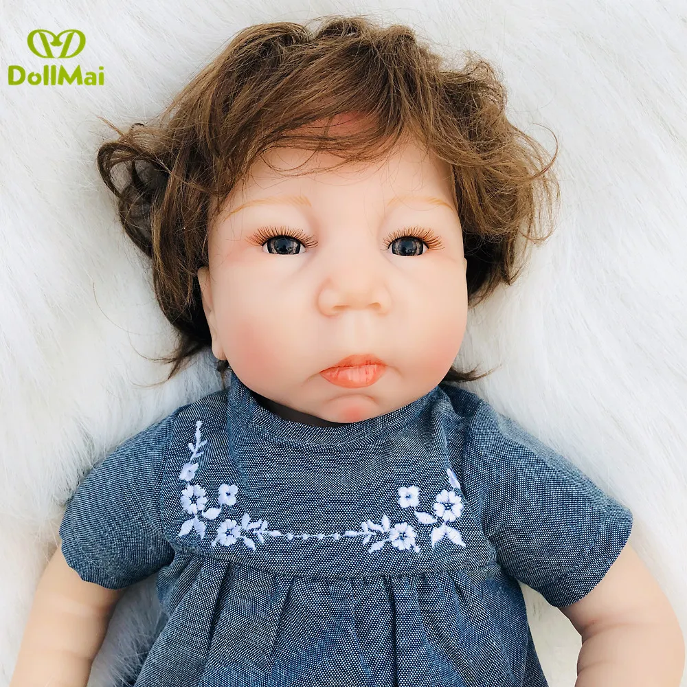 Кукла реборн Bebe l.o.l Мягкая силиконовая виниловая младенец игрушка для детей