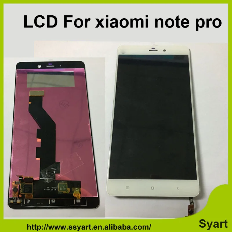 10pcs/lot China Wholesale Mobile phone LCD display Touch Panel screen repair Replacement lcd assembly 5.7'' For Xiaomi note pro