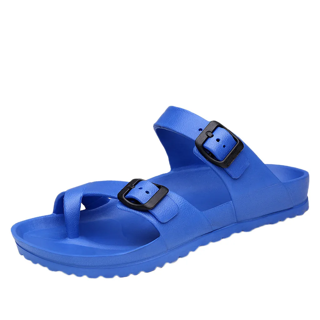 

Summer Casual Couple's Flats Sandals Flip-Flops Antiskid Slippers Beach Shoes Open Toe Sandals Non-Slip Beach Slippers Apr 29