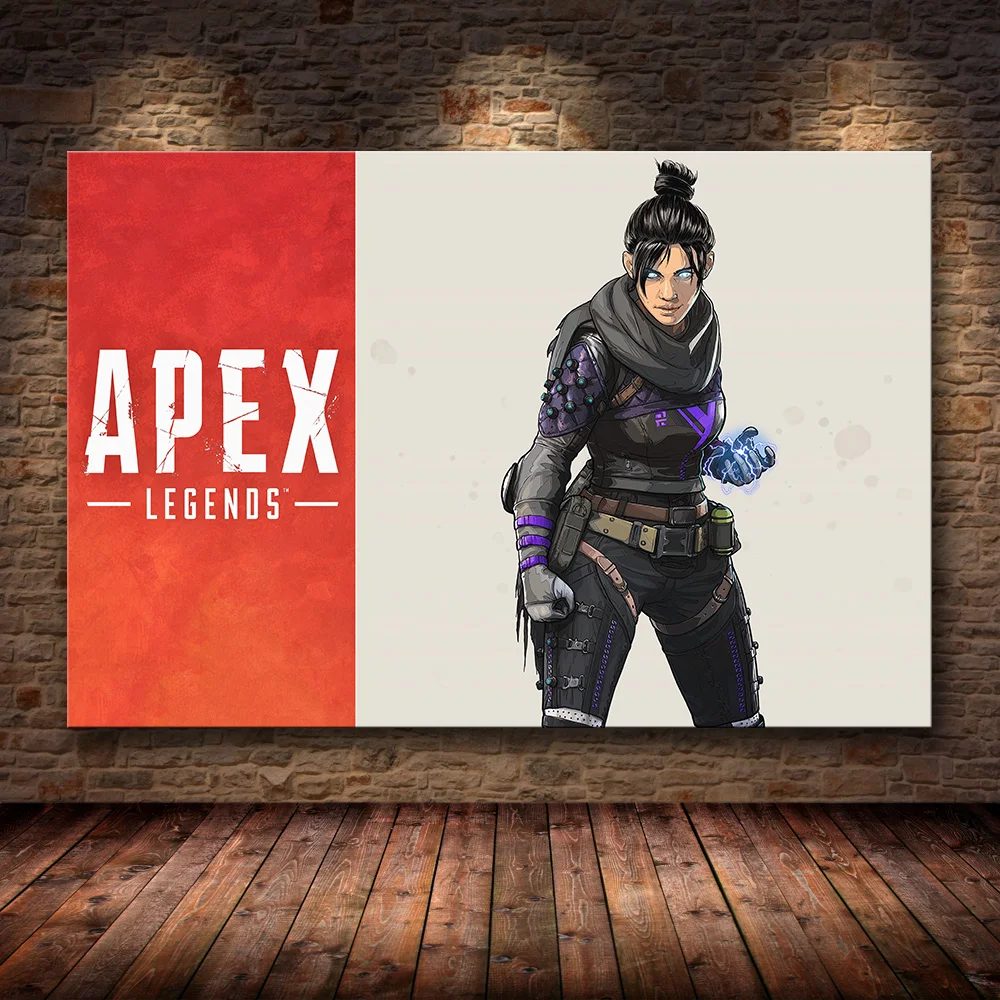 Без рамки игра Плакат Украшение картина из Apex легенды на HD холст картина искусство плакаты и принты - Цвет: 05