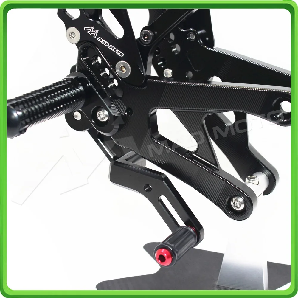 Гонок использовать регулируемая коробка передач сзади комплект одежды ног ножная педаль для Yamaha R1 15 YZF-R1 R1M R1S черный