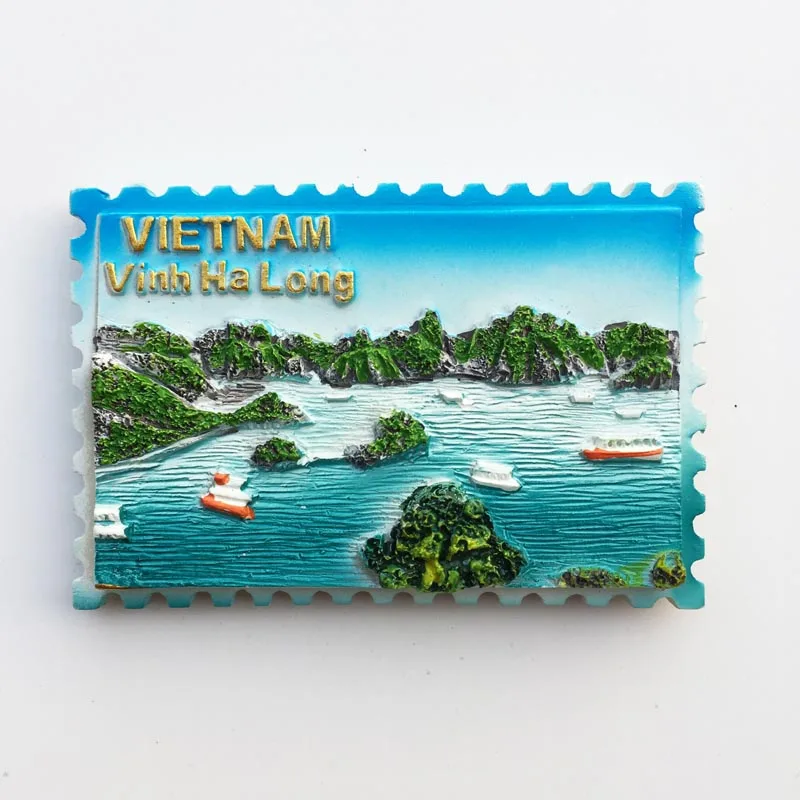 1 шт Kawaii Вьетнам Винь Ha длинные резина, магнит на холодильник туристические сувениры 3D магниты для холодильника стикер подарки