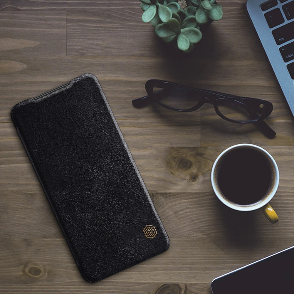 Флип чехол Nillkin для Xiaomi Mi 9 SE бумажник из искусственной кожи серии Qin книжка Mi9