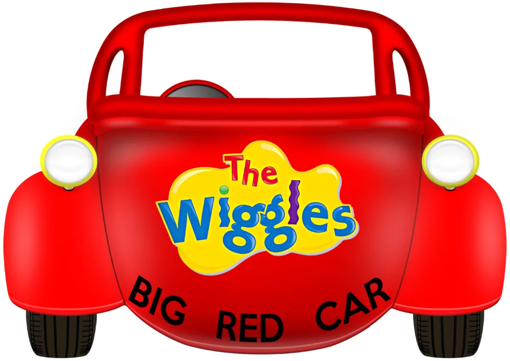 7x5ft wigggles большой красный автомобиль ustom фотостудия задний фон винил 220 см x 150 см