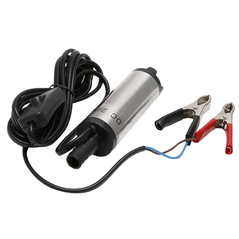 

DC24V acier inoxydable Submersible Diesel Combustible Eau Pompe a huile 12L