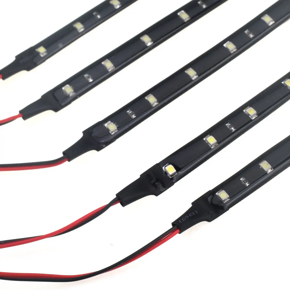 10X) 5*30 см impermeabile striscia газа 15 светодиодный 3528 SMD bianco foreddo DC12V на авто