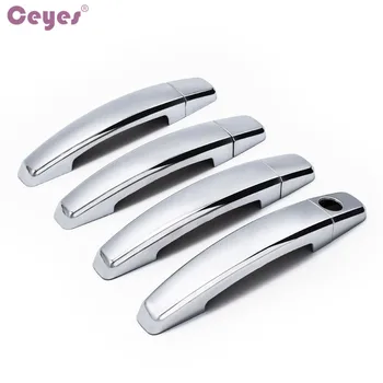 

Ceyes Car Styling Auto Door Handle Cover Case For Chevrolet Captiva Cruze Vauxhall Opel Antara Accessories Trim Car-Styling 8pcs