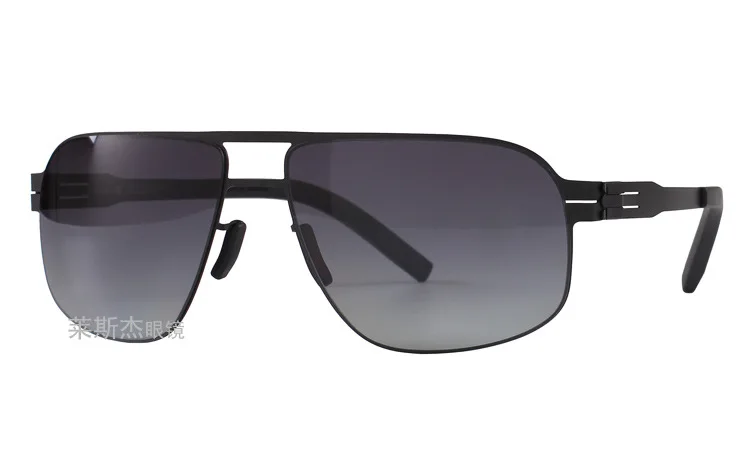 WEARKAPER Новинка настоящие титановые супер-эластичные металлические солнцезащитные очки без винта мужские и женские солнцезащитные очки Oculos Gafas - Цвет линз: C3