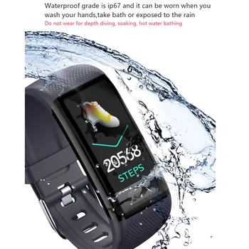 

2019 Bluetooth Smart Fashion Watch Heart Rate Blood Pressure For Android / iOS WomenB Time/clock display, step counting,sleep