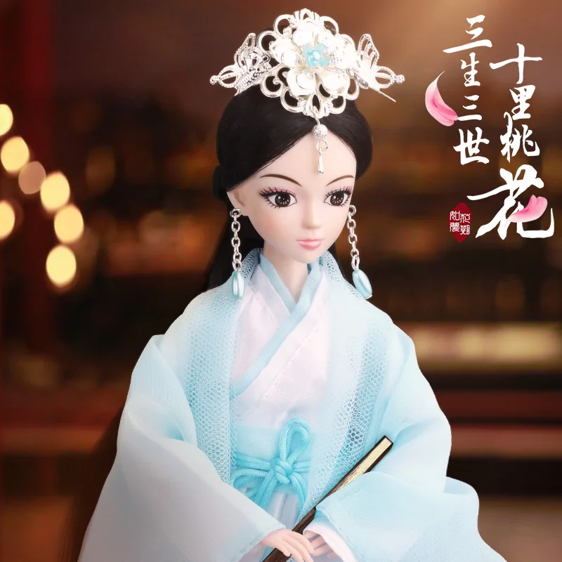 28 см Китайская древняя шарнирная кукла 1/6 ручной работы BAIQIAN/FENGJIU To the Sky фигурки