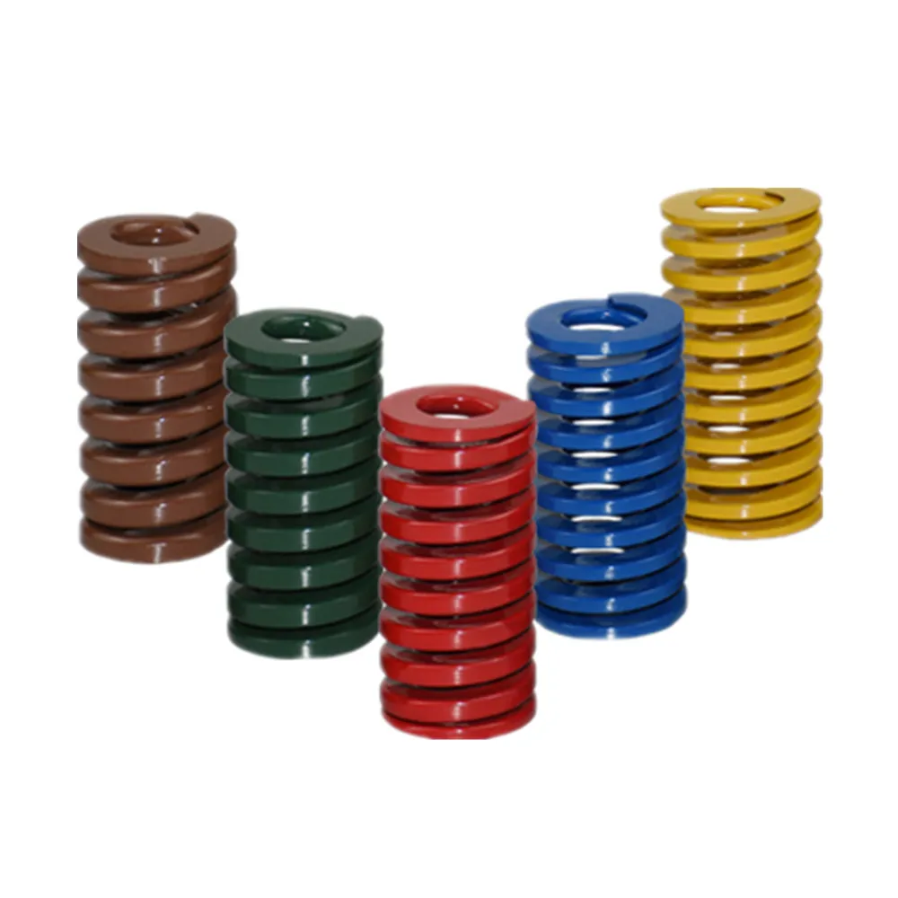 

DuoWeiSi 3D Printer Parts 100pcs/lot M10*35 Mold spring 5 colors 65MN material Outer Diameter 10mm Length 35mm D10 spring