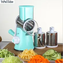 Round Handheld Slicer Vegetable Cutter Manual Potato Julienne Carrot Slicer Cheese Grater Stainless Steel Blades Kitchen Tool Round Handheld Slicer Vegetable Cutter Manual Potato Julienne Carrot Slicer Cheese Grater Stainless Steel Blades Kitchen Tool