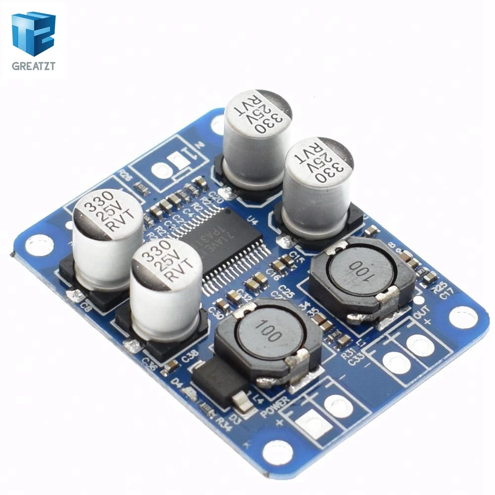 

1PCS DC 12V-24V TPA3118 60W Mono Digital Audio Power Amplifier Board Amp Module