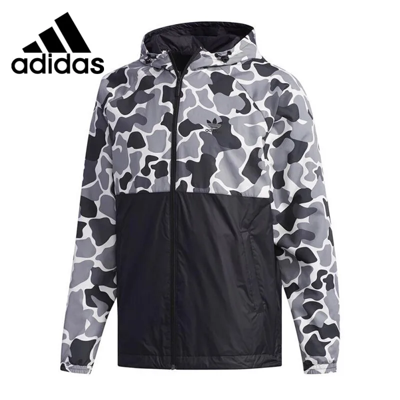 Оригинальный Новое поступление Adidas GRAPHICS REV WB мужская куртка для бега с капюшоном