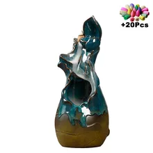 С 20 шт пирамидки благовоний особенный Fambe курильница для благовоний горелка украшения дома