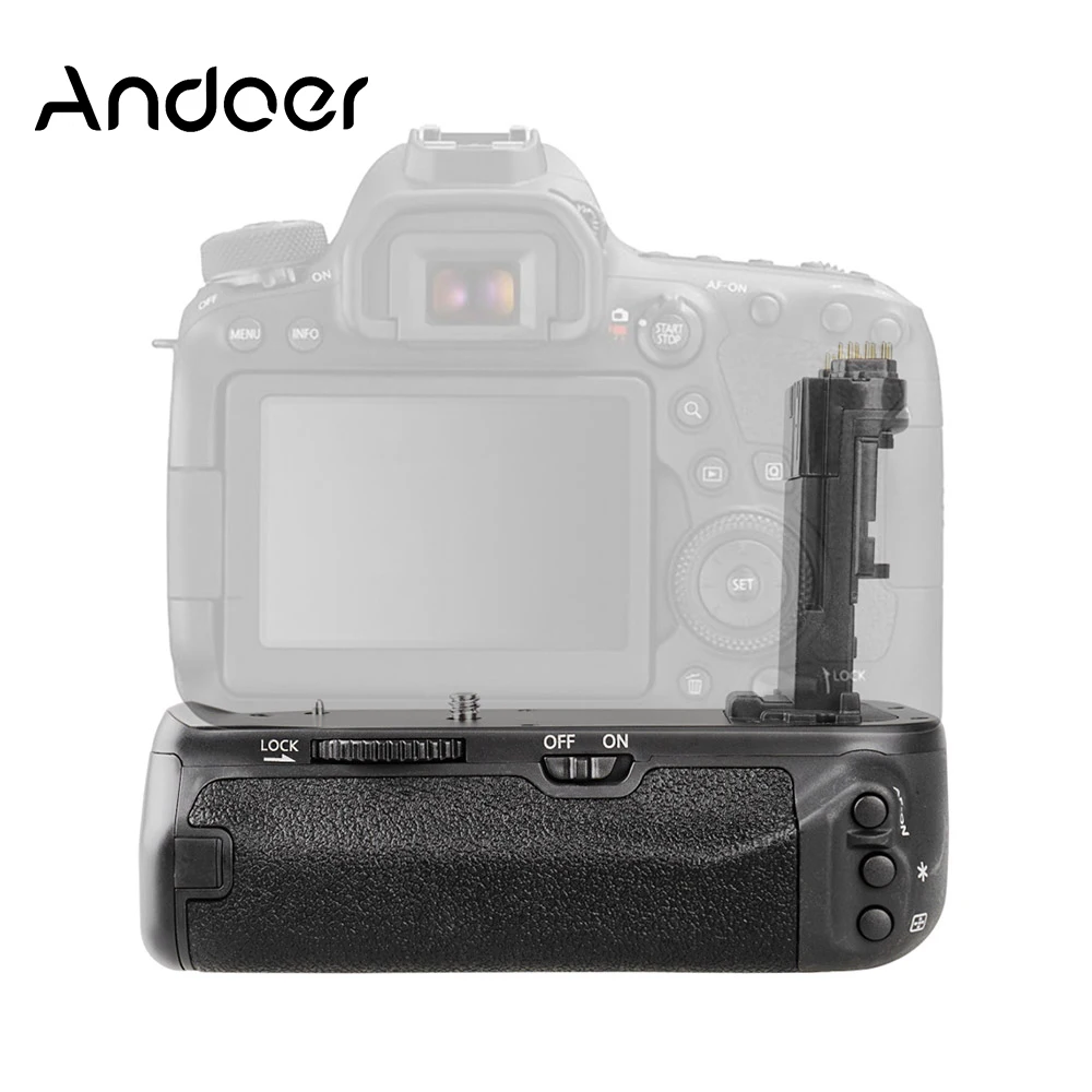 Andoer BG 1Z Vertical Battery Grip Holder Replace BG E21 for Canon Eos