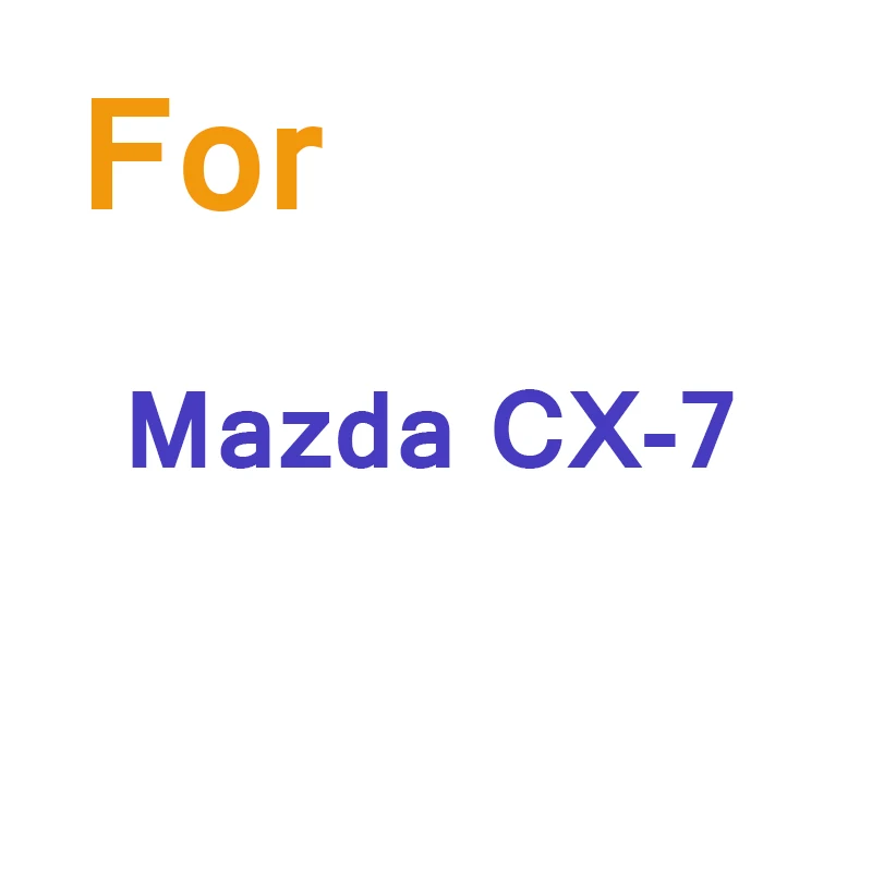 Cawanerl для Mazda CX-5 CX-7 CX-9 дань капот автомобиля магистральные дверь уплотнительной ленты Комплект резиновое уплотнение пришитую уплотнитель анти шум - Цвет: For Mazda CX7