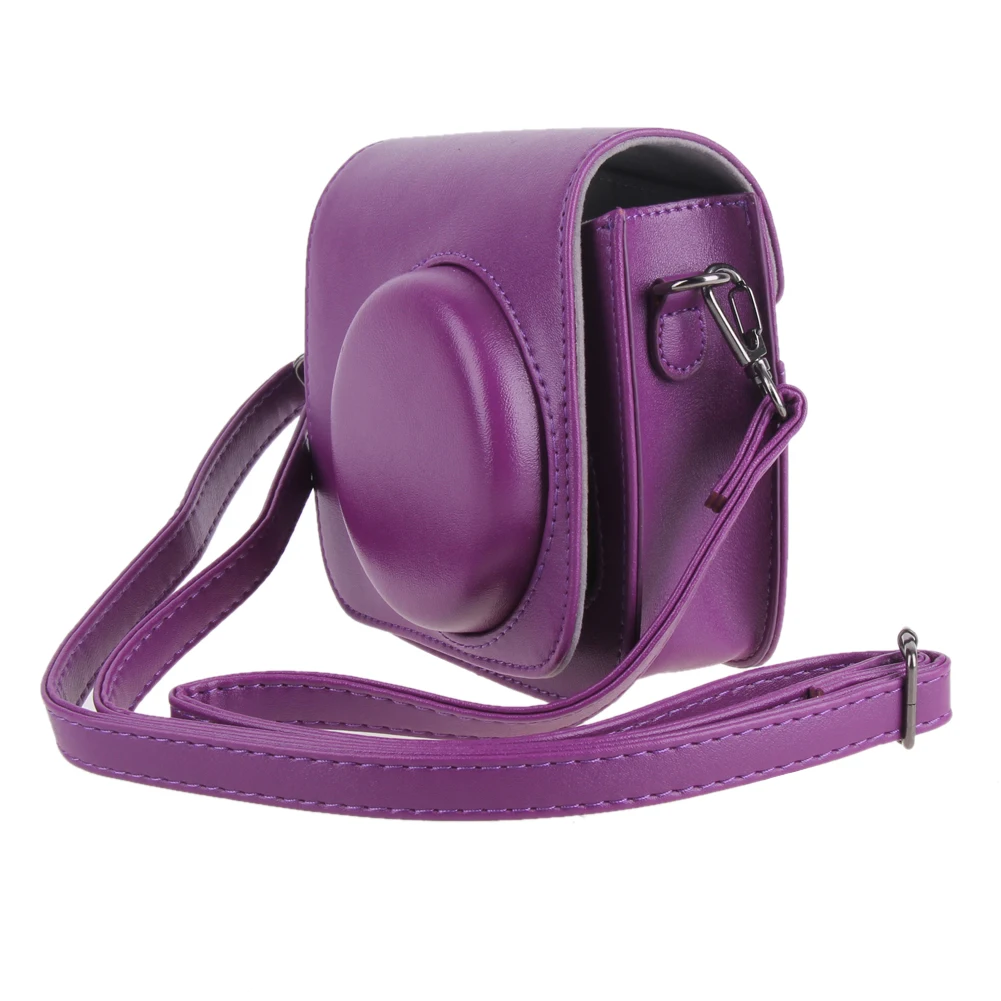 Brand New PU Leather Camera Strap Bag Case Cover Pouch Protector For Photo Camera For Fuji Fujifilm Instax Mini 8 Accessories camera : image Brand New PU Leather Camera Strap Bag Case Cover Pouch Protector For Photo Camera For Fuji Fujifilm Instax Mini 8 Accessories camera