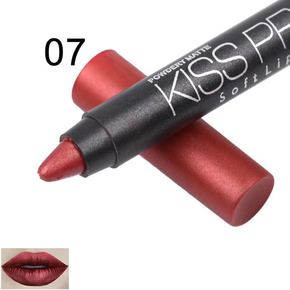 MENOW Matte Kissproof Lipstick Makeup Long Lasting Effect Powdery Matte Soft Lipsticks Cosmetic Tool HS11