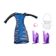 Трендовое облегающее платье на высоком каблуке, сумочка, головной убор, костюм для кукол, аксессуары для одежды