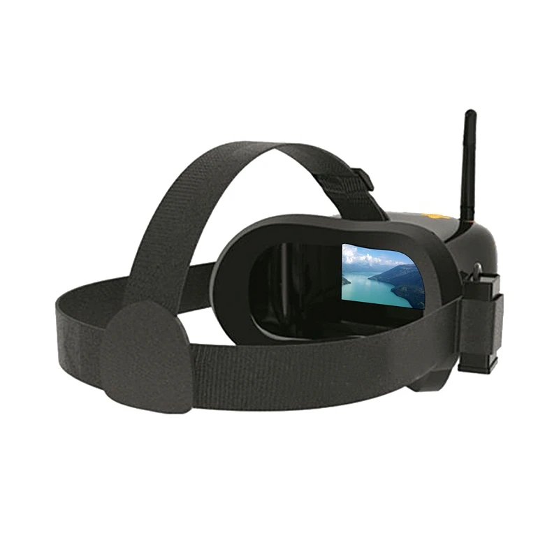 Eachine VR 007 Pro VR007 5 8G 40CH FPV очки 4 3 дюймов видео гарнитура с 7 в 1600 мАч батарея реальном