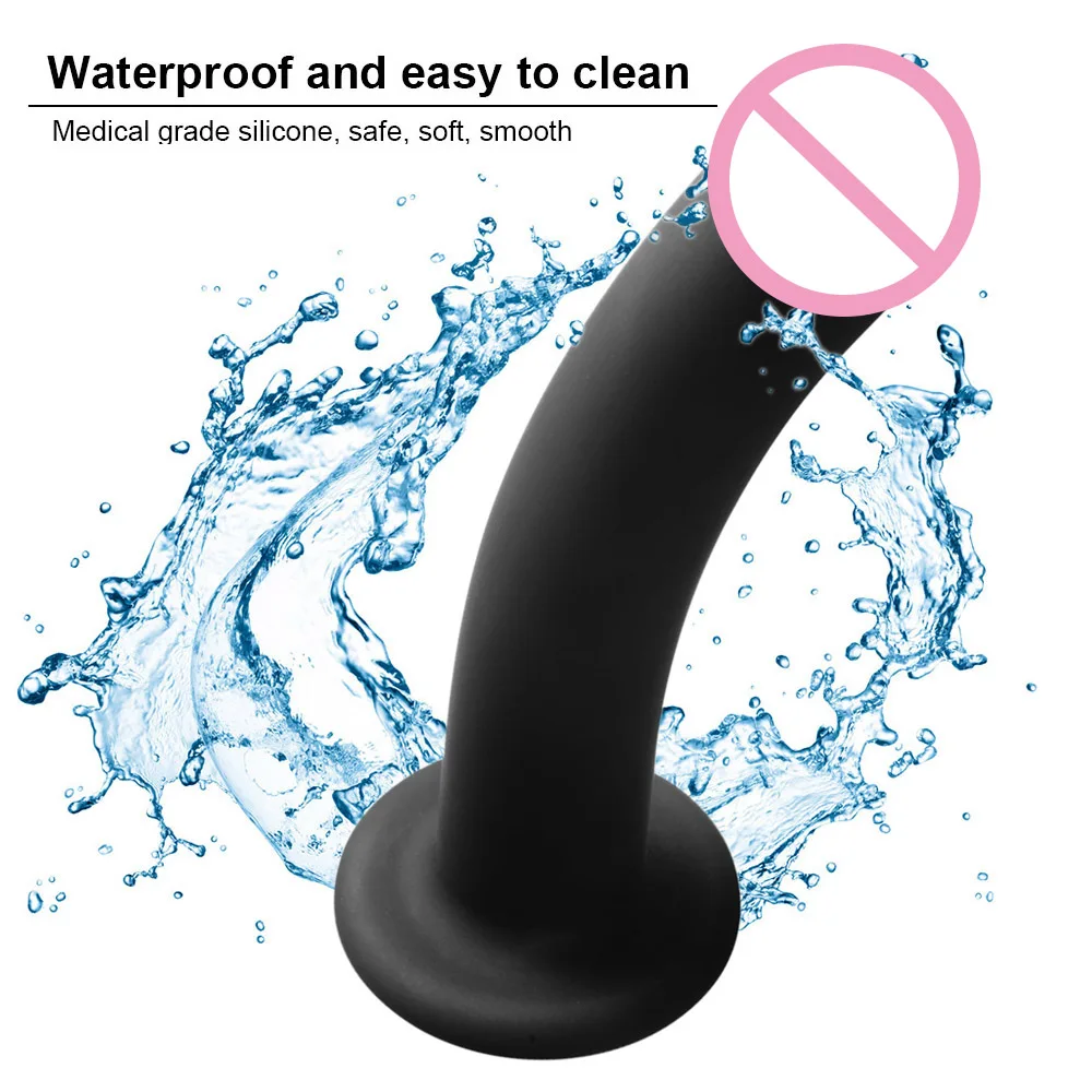 1Pc Silicone Anal Plug Strong Sucker Realistic Big Dildo Anal Trainer Masturbation Butt Plug Erotic Sex Toys For Woman\Men\Gay