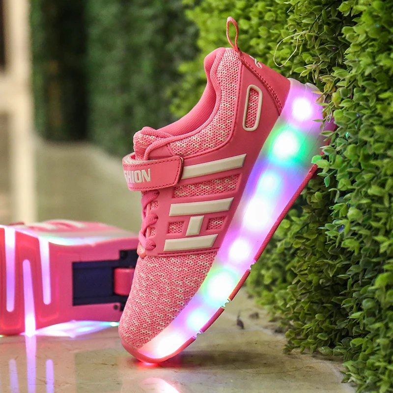 Детские кроссовки Heelys Jazzy Junior для девочек и мальчиков светодиодный светильник