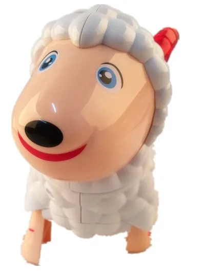 Детские игрушки из овечьей шерсти, могут спеть, маленькие приятные козьи овечки