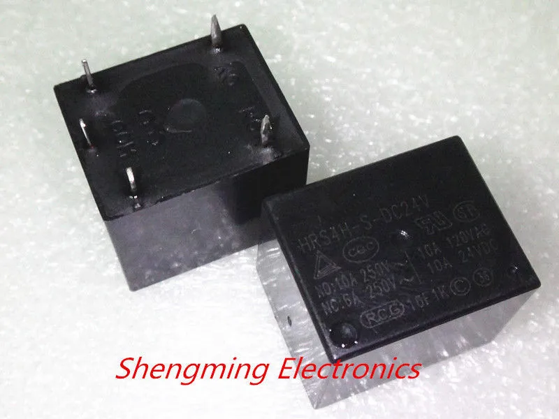 50 шт в наборе, 5 pins HRS4H-S-DC5V HRS4H-S-DC12V HRS4H-S-DC24V T73 10A 250VAC реле
