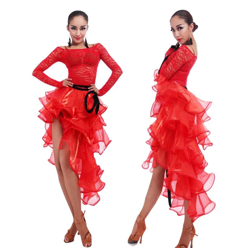 Женское платье для латиноамериканских танцев 17 цветов|tango dance dress|kids ballroomdance dress |