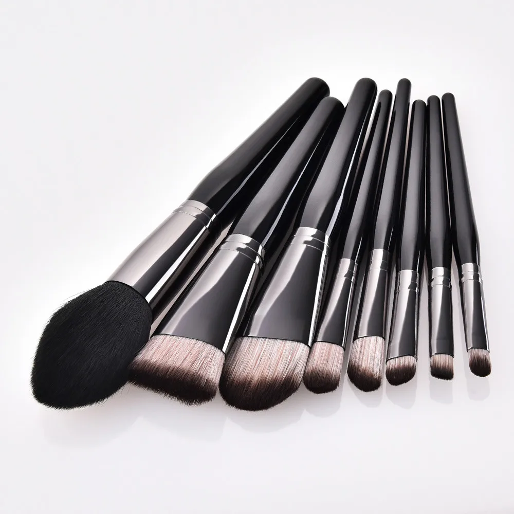 

8PCS Cosmetic Makeup Brush Brushes Set Foundation Powder Eyeshadow Pincel Maquiagem Blending Highlighter Contour Face Loose