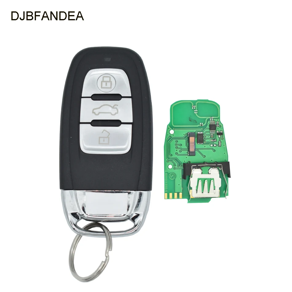 

DJBFANDEA 315MHZ / 433MHZ Car Smart Remote Key for Audi A4/S4/A5/S5/Q5 2007 2008 2009 2010 2011 2012 2013 2014 2015 2016