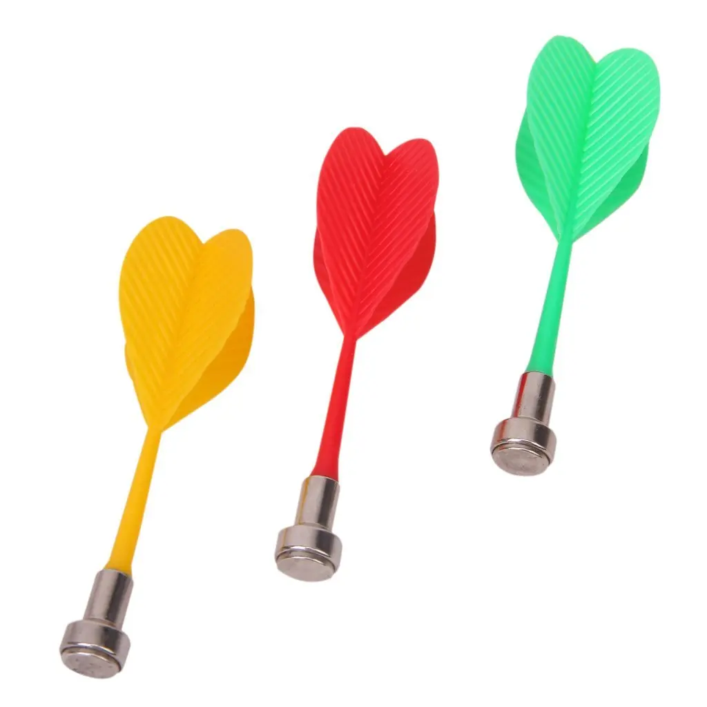 Wholesale! 3pcs Darts Darts Game Plastic Red + Green + Yellow