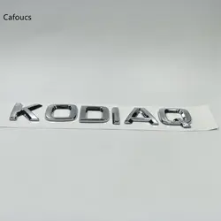 Cafoucs для Skoda Kodiaq эмблемы сзади багажника Буквы Знак наклейки