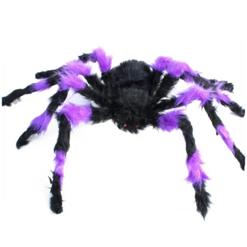 Лидер продаж продукты 50 см большой размеры паук забавные плюшевые игрушки мягкие куклы дом с привидениями Хэллоуин маскарад тема partys