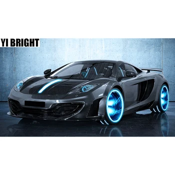 

YI BRIGHT DIY 3D Diamond Embroidery,Cross Stitch,"Precious Sports Car:Mclaren",Full Square&Round Diamond Painting,Home Decor,GT