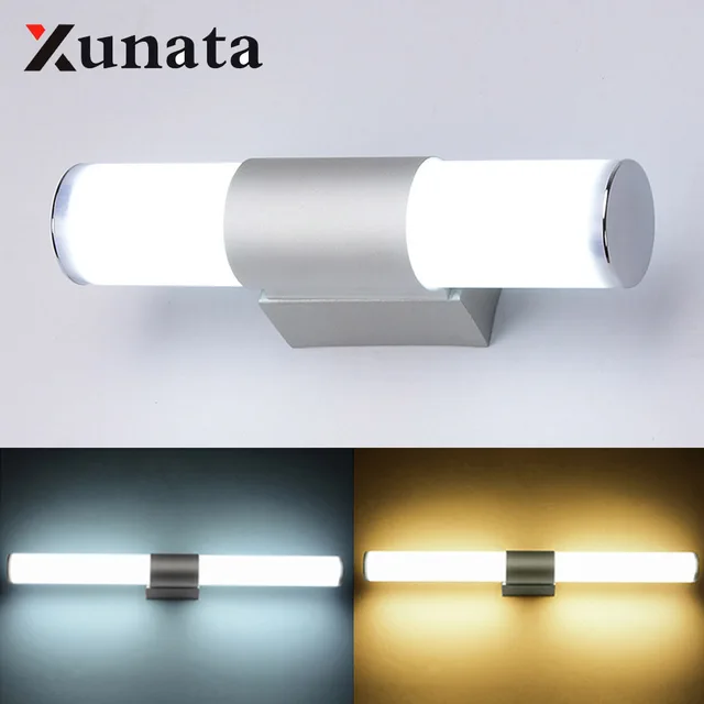 LED 벽 조명 욕실 벽 조명 12W 16W 22W 캐비닛 미러 램프 조명 드레싱 룸 주방 벽 램프 AC85-265V