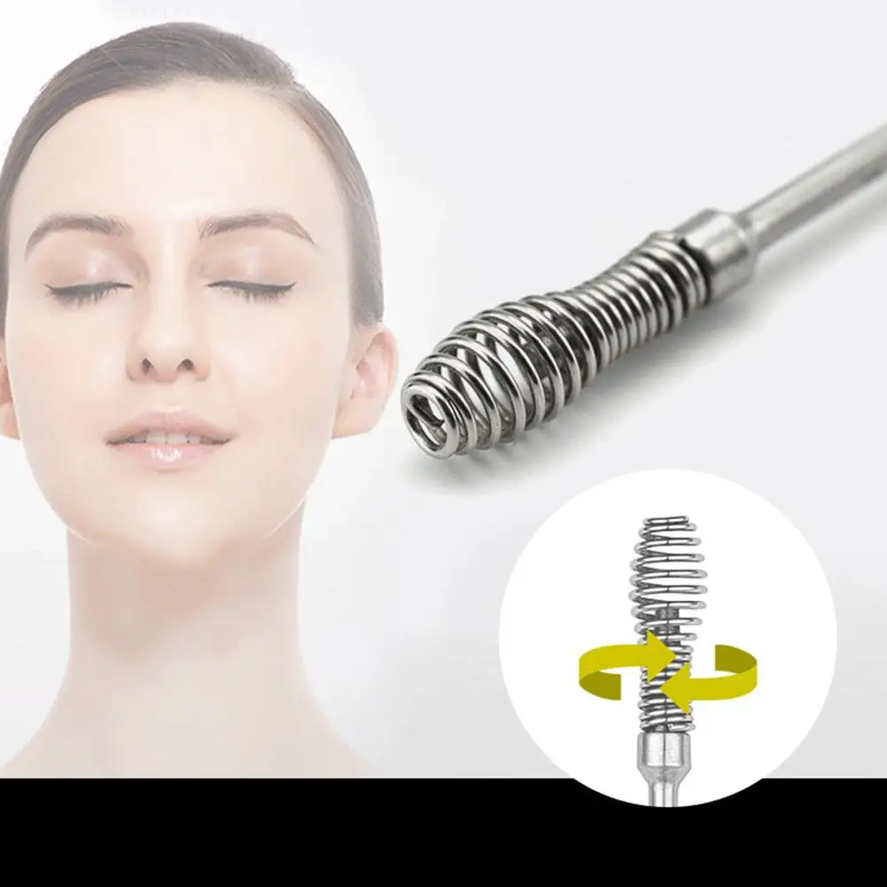 

7pcs Tips Rotating Smart Ear Wax Pickers Stainless Steel Ear Wax Remover Earpick Ear Cleaner Set Tool With Storage Box