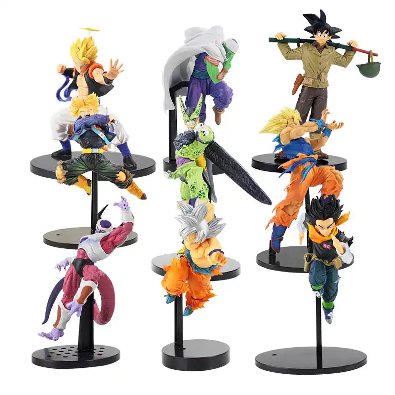 Dragon Ball Toys Bwfc Son Goku Lazuli Cell Piccolo Trunks Pvc