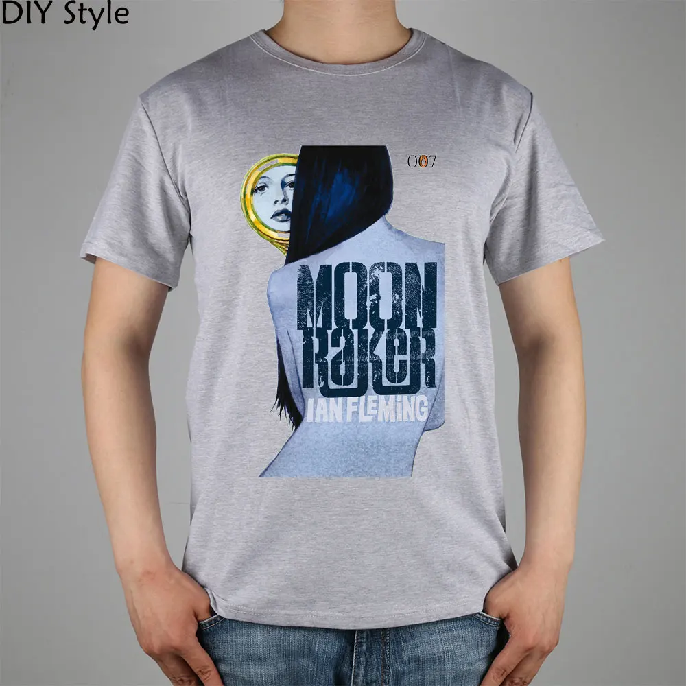 James Bond T shirt cotton Lycra top 11091 moon river