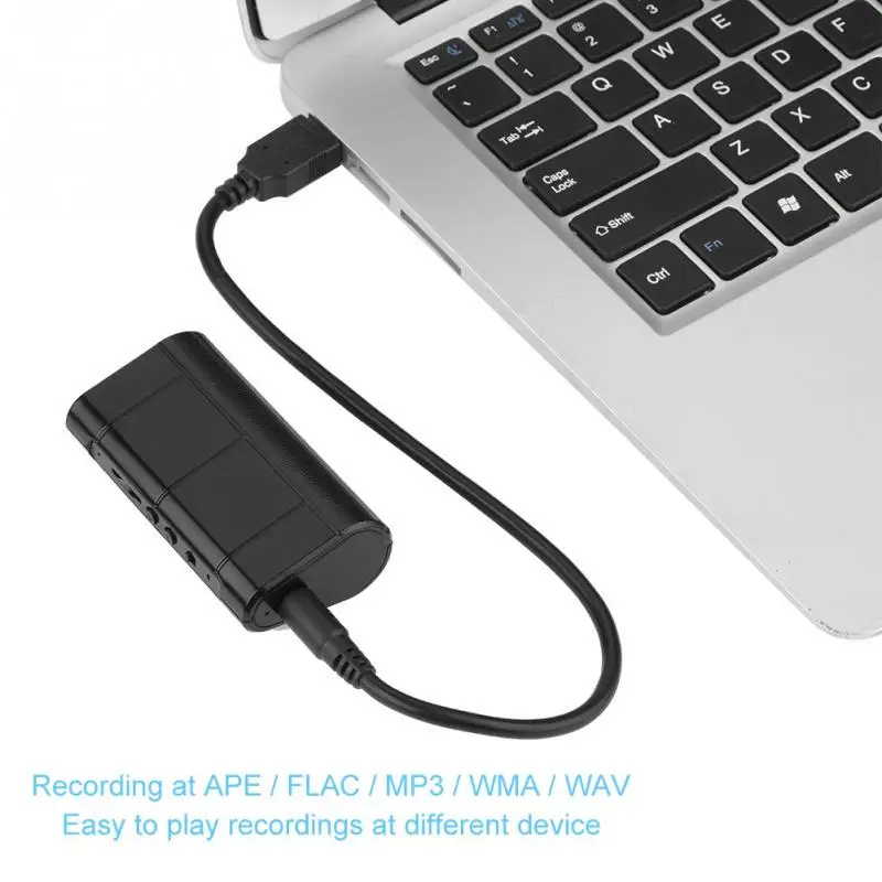 Профессиональный 8 Гб мини диктофон цифровой Аудио Диктофон MP3 плеер USB Голосовая активация запись диск gravador de voz